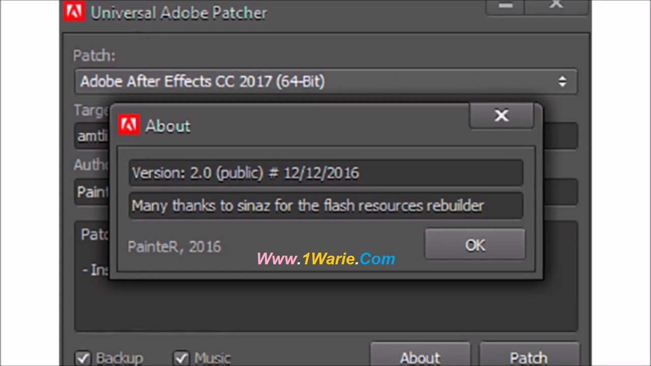 Adobe universal patcher patch